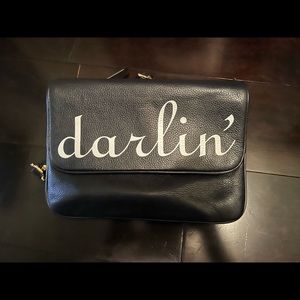 Draper James Crossbody/Clutch with Chain Strap. Reversible-Sugar or Darlin!